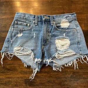 ESSENTIAL MID RISE JEAN SHORTS BDG